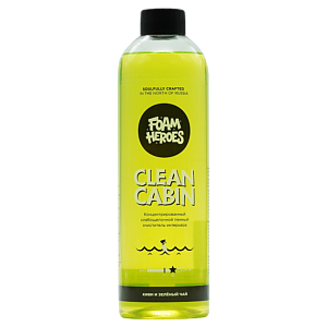 Состав слабощелочной для химчистки салона Clean Cabin 500мл FHB057 FOAM HEROES Detail