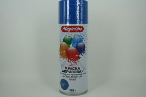 Краска-аэрозоль Синий 265гр (450мл) RAL5010 MAGIC LINE
