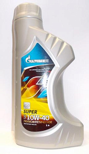Gazpromneft Super 10W-40  1л (п/синт) SG/CD масло моторное