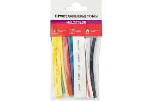 Трубка термоус. АССОРТИ (13шт) REXANT