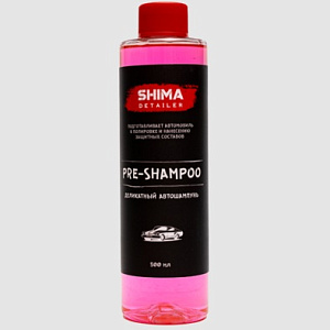 Шампунь высокопенный концентрированный для ручной мойки автомобиля Pre Shampoo 500мл Shima Detailer