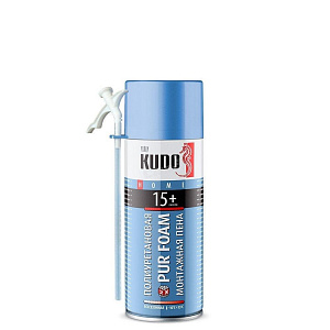 Пена KUDO монтажная HOME 15+  520мл /380г