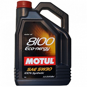 MOTUL 8100 Eco-Nergy 5W-30 SL/CF A5/B5 (100%синт) 4л  масло моторное