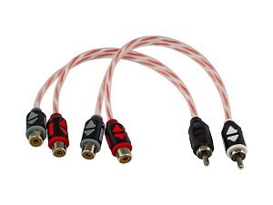 Кабель межблочный AURA RCA-AY20MKII  2шт.