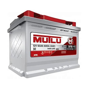 Аккумулятор MUTLU 6CT-60.0 60Ач (обратная полярность) 12В 540А 242*175*190 мм
