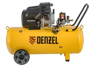 Компрессор DENZEL DKV2200/100 X-PRO 2.2 кВт 100л 400л/мин 