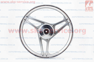 Диск передний 17" ось d10, литой, Альфа, 1,40-17 (3 ЛУЧА) подшипник 6300RS