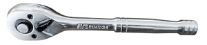 Трещотка 1/4" DR 72 зубца (метал. ручка) AVS