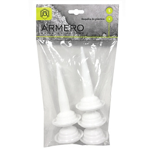 Носик пластиковый для закрытого пистолета 5шт.  ARMERO