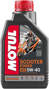 MOTUL Scooter Power 4T 5W-40 SJ/MA (100%синт) 1л масло моторное для скутера