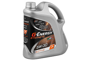 G-Energy Syntetic Active 5W-30  4л масло моторное  Gazpromneft 