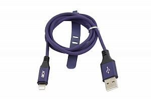 Кабель lightning/USB 2.4A  ACV 1м
