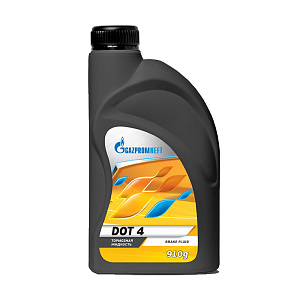 Жидкость тормозная DOT-4  910г  Gazpromneft