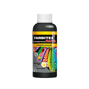 Паста колеровочная, универсальная, черный 0,1л FARBITEX