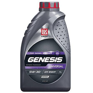ЛУКОЙЛ GENESIS UNIVERSAL DIESEL 5W-30 (SN/CF)  (синт)  1л  масло моторное 
