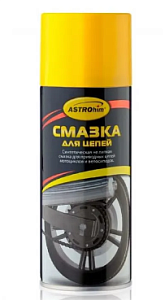 Смазка для цепей 520мл (аэрозоль)  АСТРОХИМ