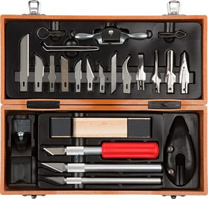 Резцы по дереву ЗУБР ЭКСПЕРТ проф. (23шт)