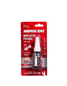 Фиксатор резьбовых соединений красный 10мл  ABRO