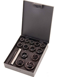 Набор экстракторов 15пр. 9-27 мм AV Steel AV-921096