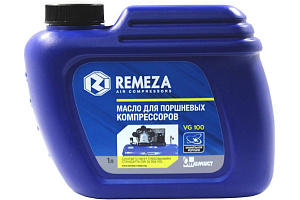 Масло для компрессоров VG100  1л  REMEZA