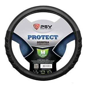 Оплетка  руля PSV PROTECT черный М